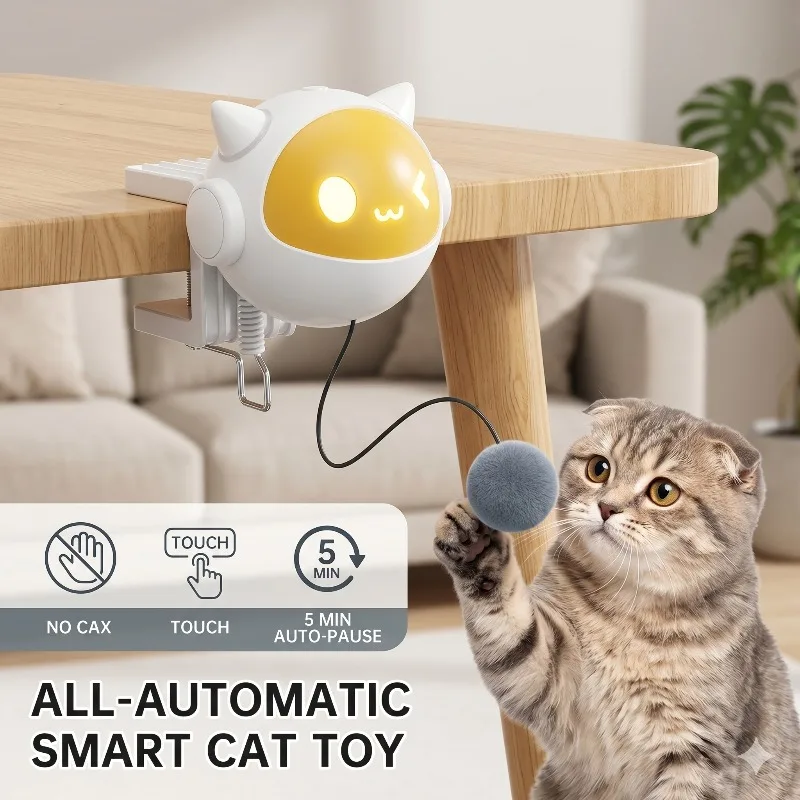 Heavy Equipment Cat - Smart Electric Automatic Lifting Cat Toy