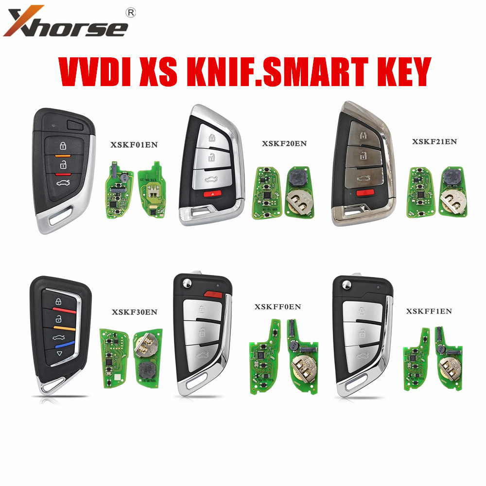 Heavy Equipment Keys - XHORSE VVDI Universal Smart Key Proximity