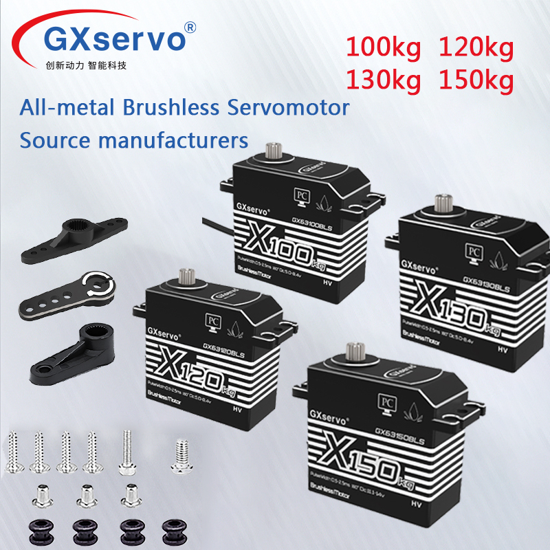 Heavy Equipment Workshop - GXservo High Torque IP67 Servos 100kg