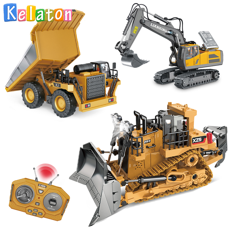 Dump Truck Toy - 1: 20 Electric Engineering Remote Control