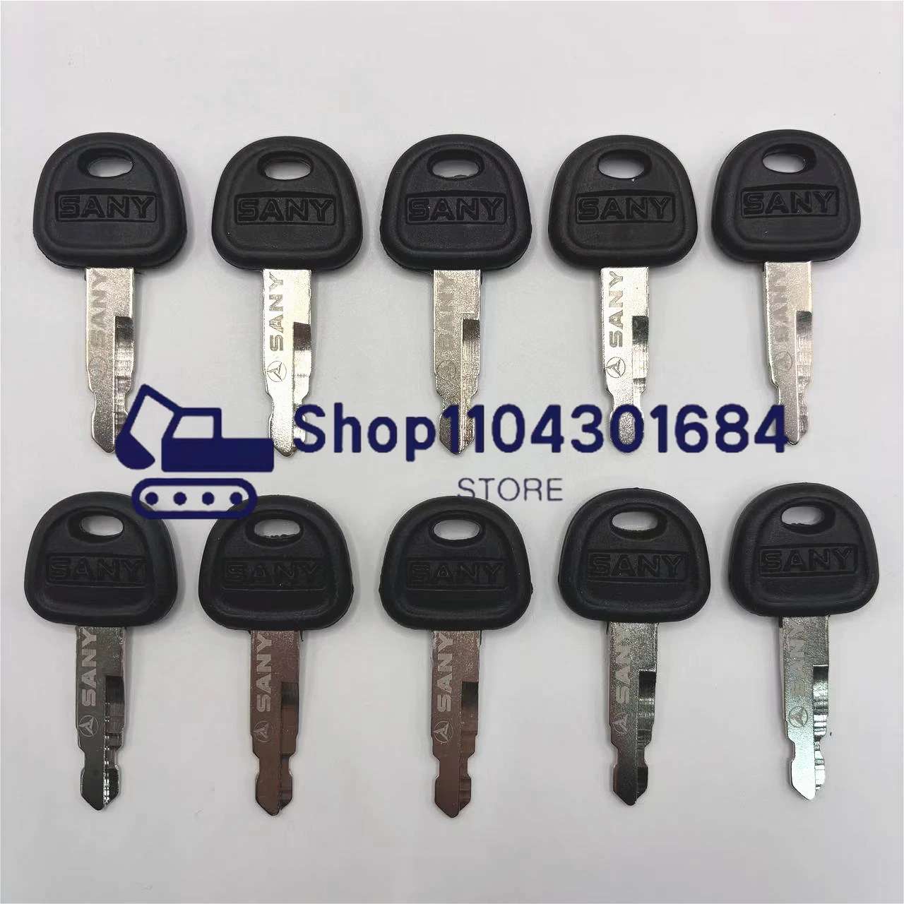 Heavy Equipment Keys - 2/5/10 Pcs Ignition Key For Sany