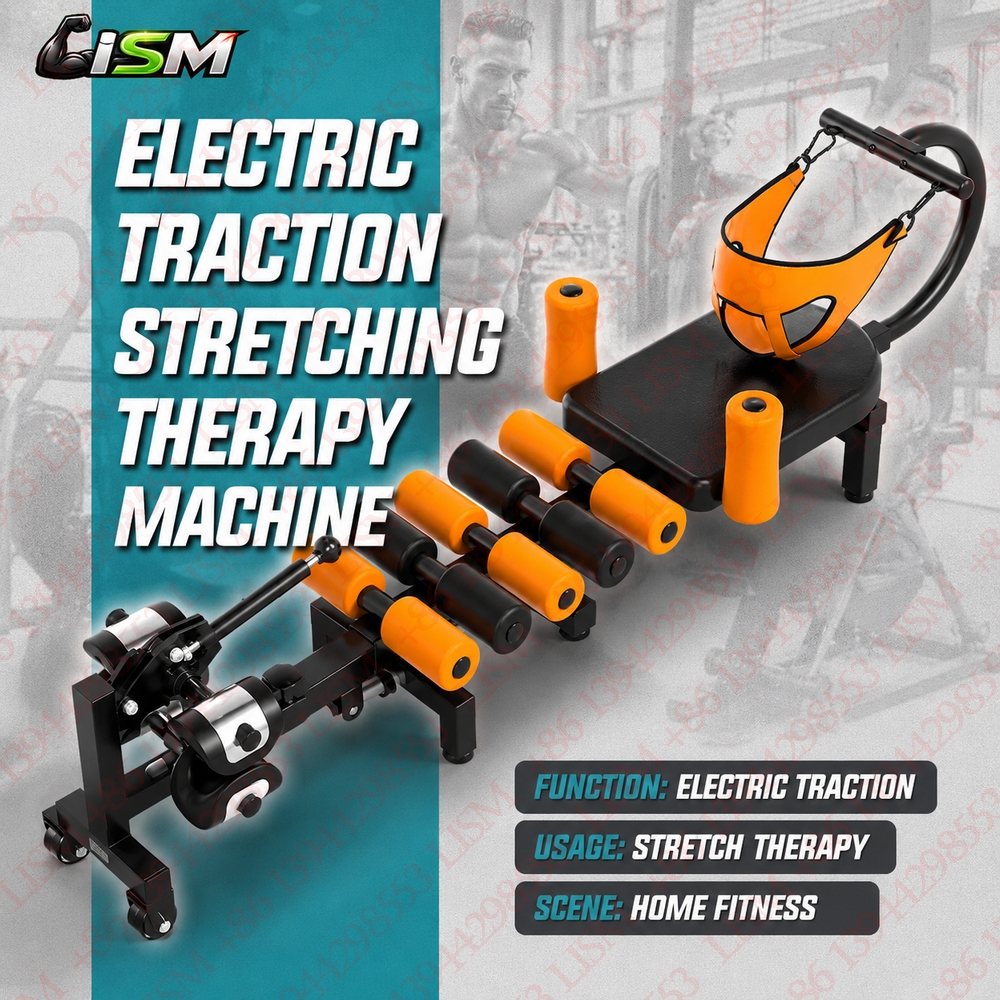 Heavy Equipment Gym - Electric Traction Stretching Machine Neck Waist