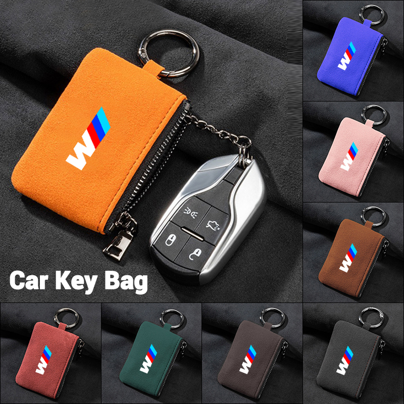 Suede Car Key Bag Portable Wal - Heavy Equipment Keys 리뷰 및 가격