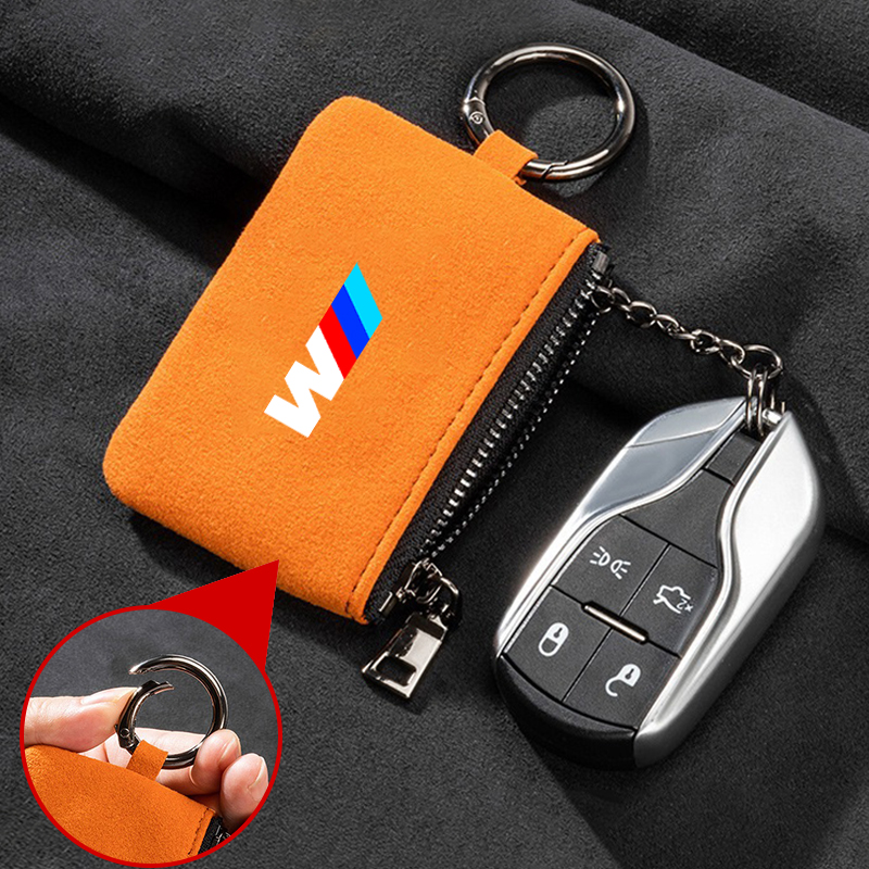 Suede Car Key Bag Portable Wal - Heavy Equipment Keys 리뷰 및 가격