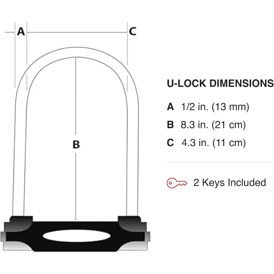 Heavy duty Ulock with 2 keys f - Heavy Equipment Keys 리뷰 및 가격