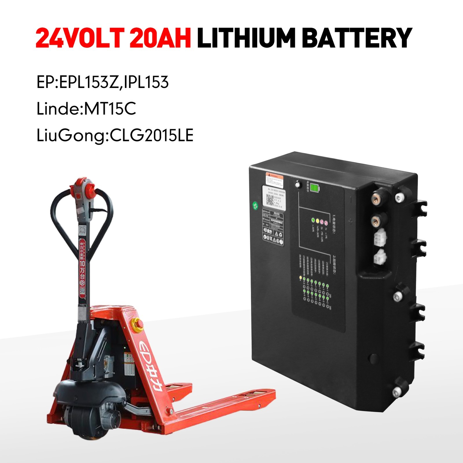 24V 20Ah Lithium Battery for E - Electric Pallet Jack 리뷰 및 가격
