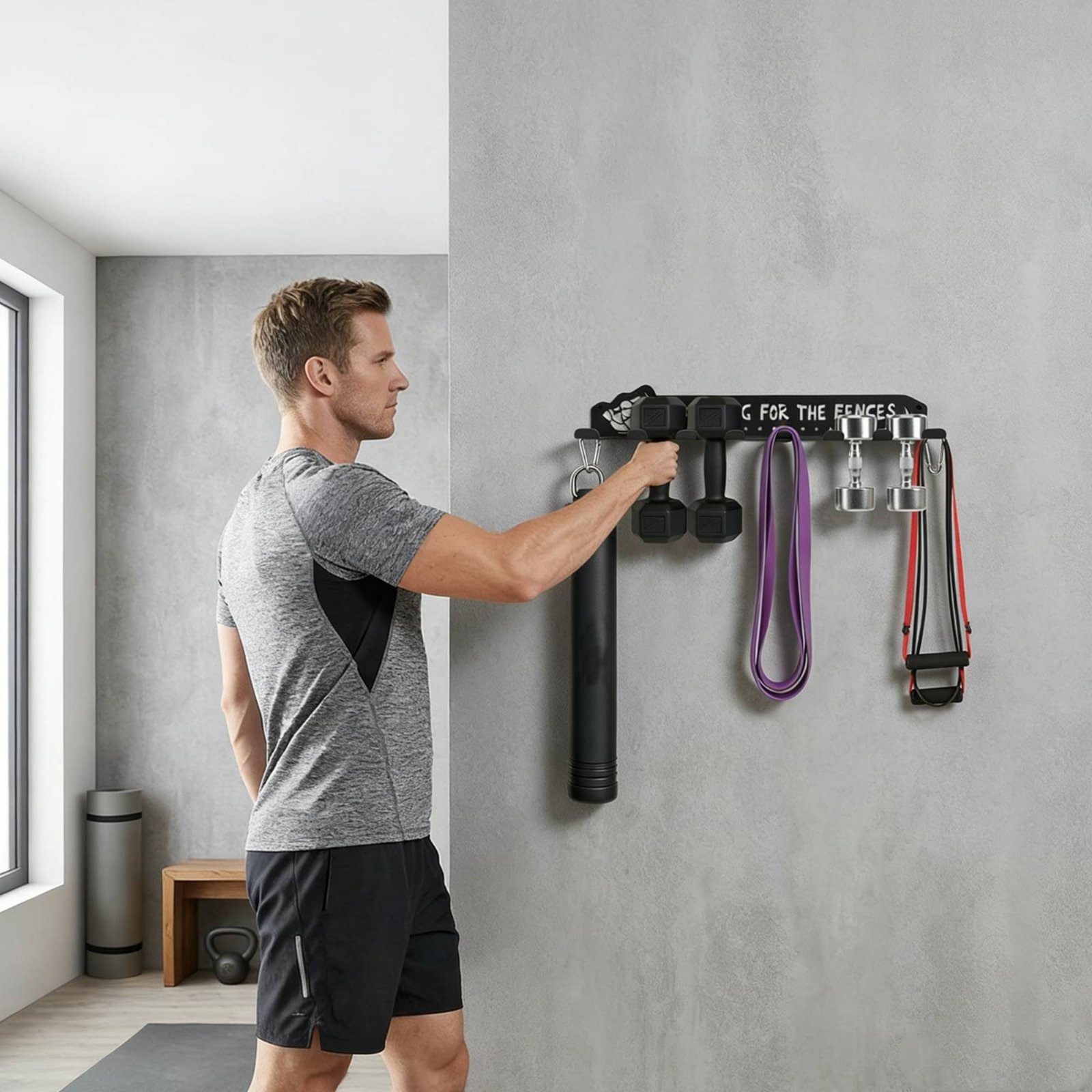 8 Hook Sports Equipment Rack H - Heavy Equipment In 리뷰 및 가격