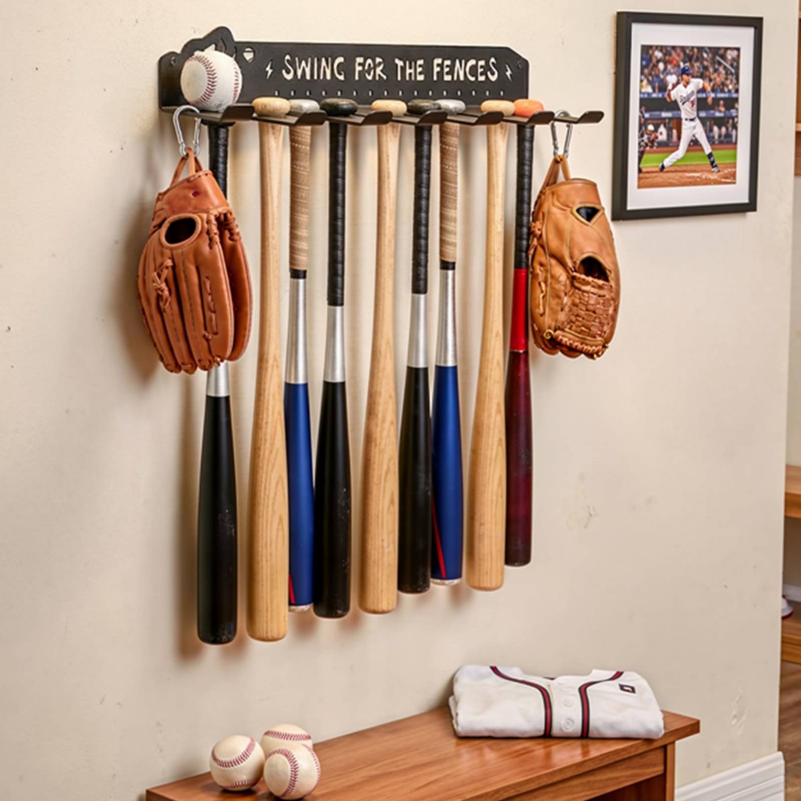 8 Hook Sports Equipment Rack H - Heavy Equipment In 리뷰 및 가격