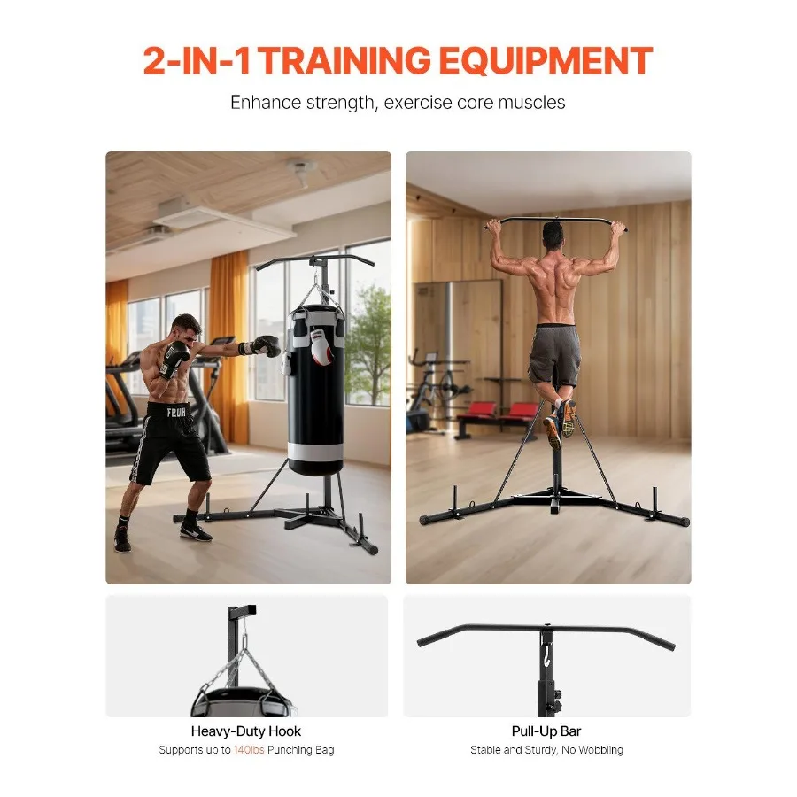 2 in 1 Punching Bag Stand Stee - Heavy Equipment In 리뷰 및 가격