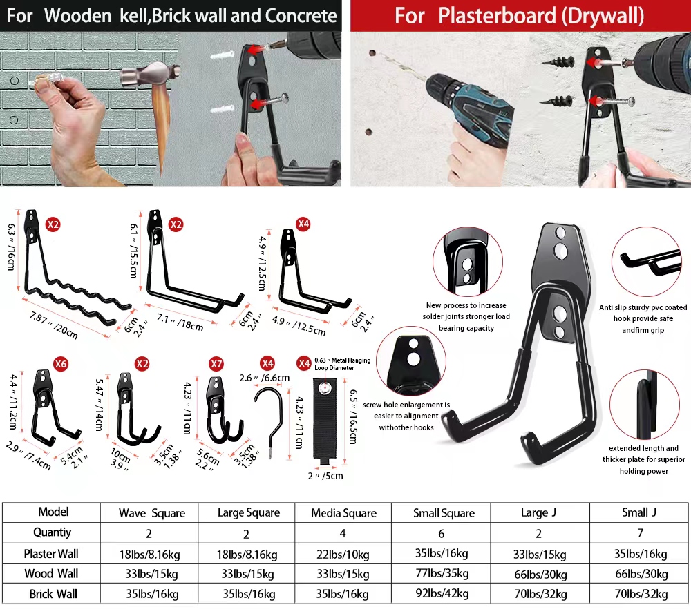 Heavy Duty Metal Hook Garage O - Heavy Equipment Storage 리뷰 및 가격
