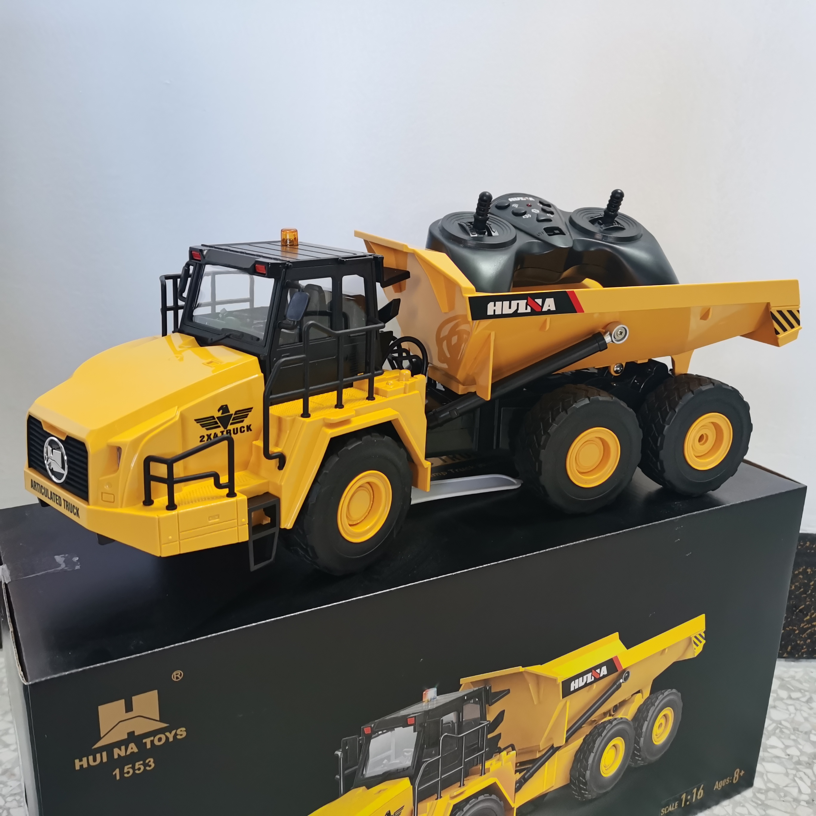 1/18 Rc Truck Dumper Huina 155 - Dump Truck Toy 리뷰 및 가격