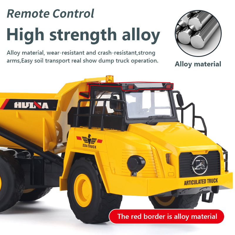 1/18 Rc Truck Dumper Huina 155 - Dump Truck Toy 리뷰 및 가격