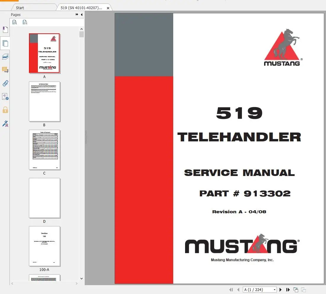 AutoDVD Mustang Machinery Heav - Heavy Equipment In 리뷰 및 가격