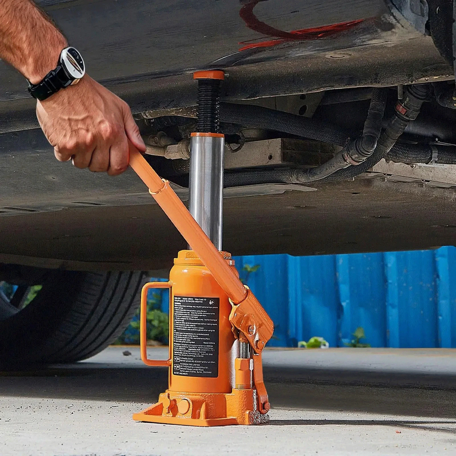 Hydraulic Bottle Jack 12Ton Ca - Welding Heavy Equipment 리뷰 및 가격