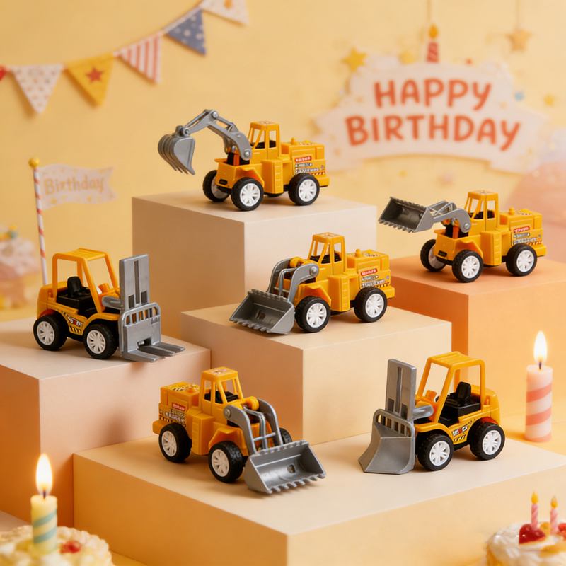 6pcs Mini Construction Enginee - Dump Truck Toy 리뷰 및 가격