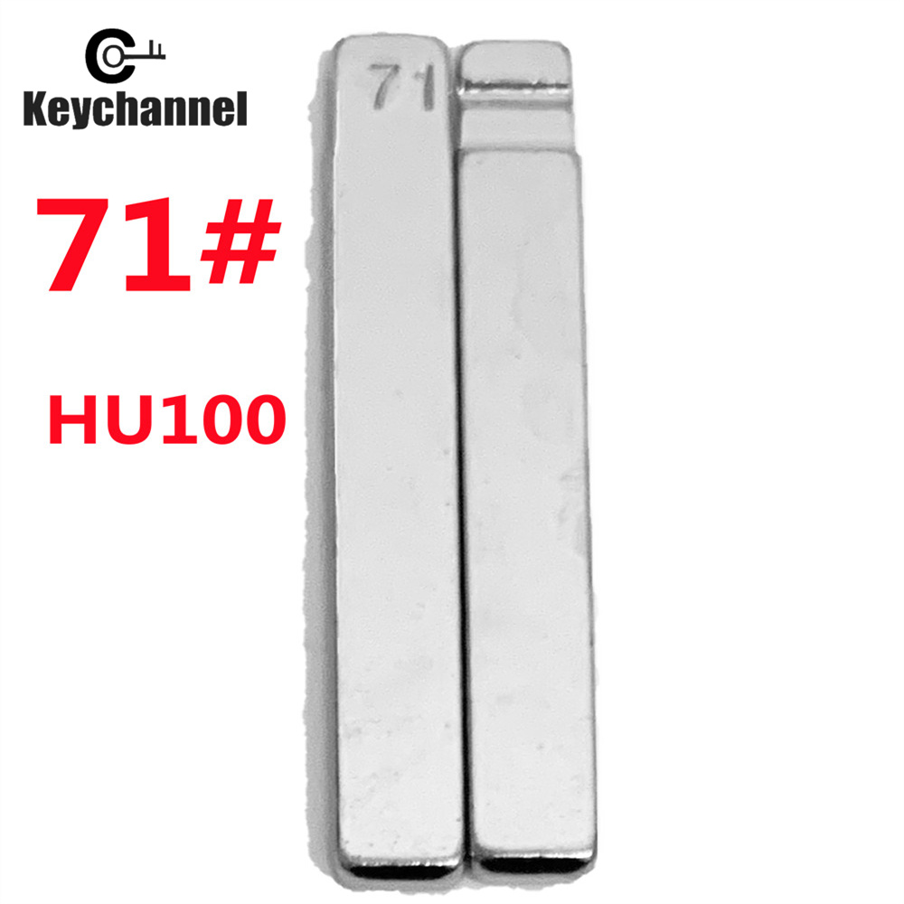 10pcs HU100 Car Key Blank 71#  - Heavy Equipment Keys 리뷰 및 가격