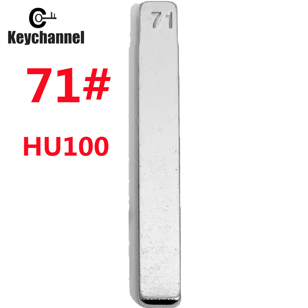 10pcs HU100 Car Key Blank 71#  - Heavy Equipment Keys 리뷰 및 가격