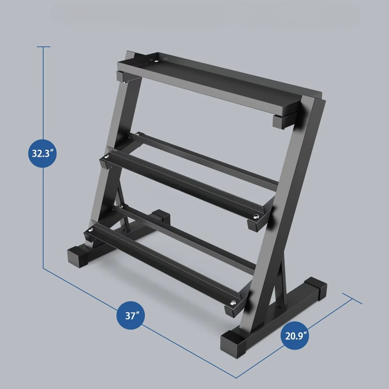 3-Tier Dumbbell Storage Rack 8 - Heavy Equipment In 리뷰 및 가격