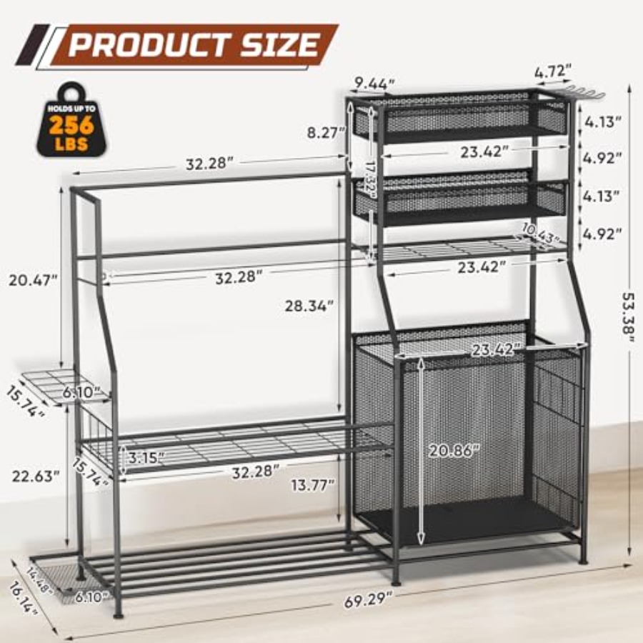Garage Sports Equipment Organi - Heavy Equipment Storage 리뷰 및 가격