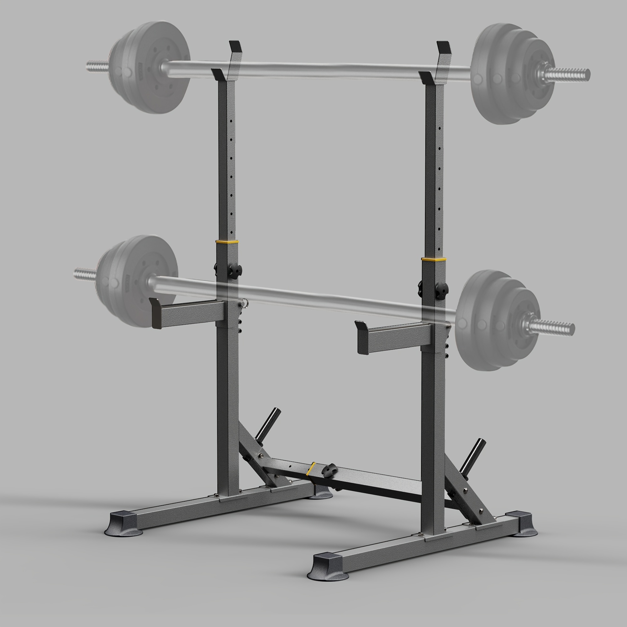 1 Squat Stand With Barbell Wei - Heavy Equipment In 리뷰 및 가격