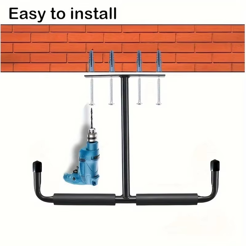 2pcs Metal T-shaped Hook Wall- - Heavy Equipment Storage 리뷰 및 가격