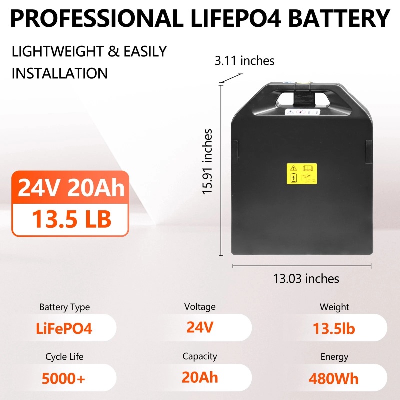 24V 20Ah Lithium Battery for N - Electric Pallet Jack 리뷰 및 가격