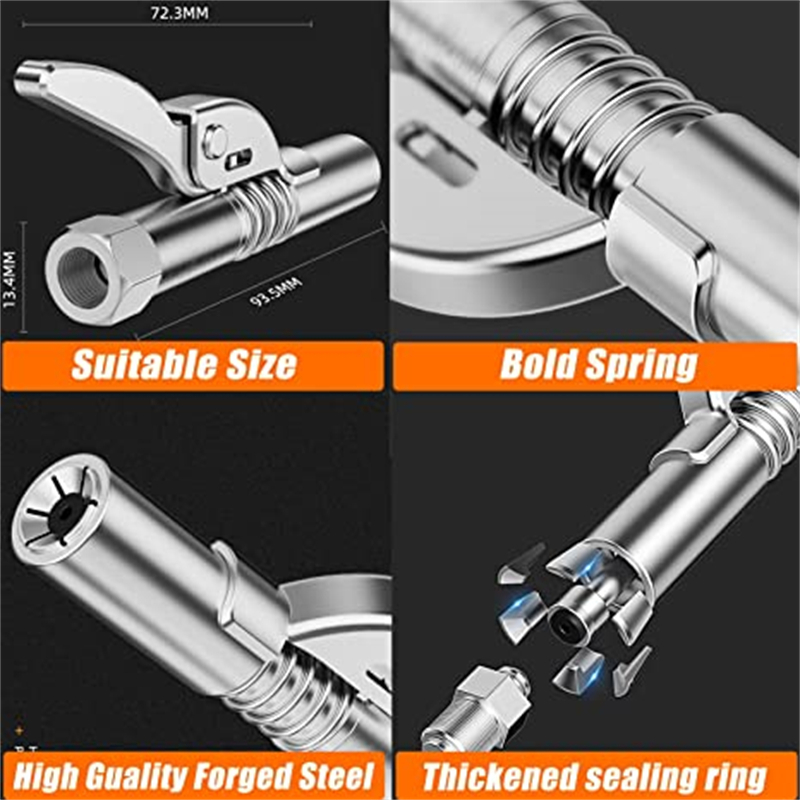 Grease Coupler Quick Lock Nozz - Grease For Heavy Equipment 리뷰 및 가격